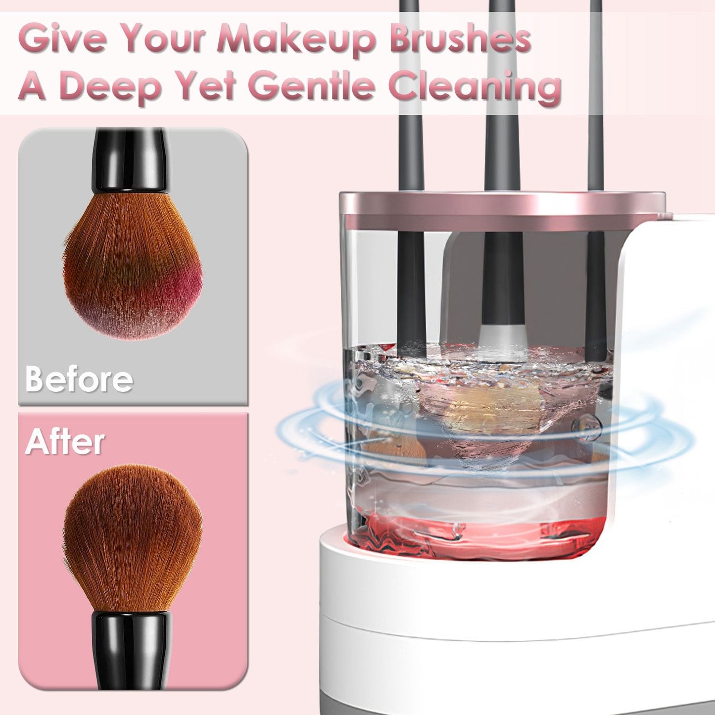 3 in 1 Electric Makeup Brush Cleaner